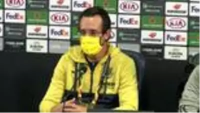 Unai Emery: 'Kazanmak bizim adımıza önemliydi' Unai Emery: 'Kazanmak bizim adımıza önemliydi'