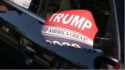 ABD seçimlerine doğru - Trump destekçilerinden araç konvoyu