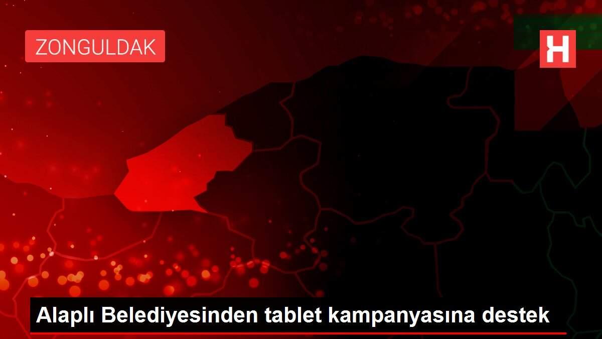 Alaplı Belediyesinden tablet kampanyasına destek