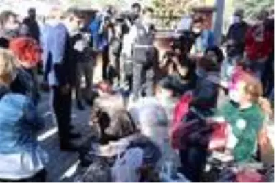 Bakan Gül ve Kurum çöken apartmanlardaki arama- kurtarma çalışmalarını inceledi Bakan Gül ve Kurum çöken apartmanlardaki arama- kurtarma çalışmalarını inceledi