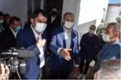 Bakan Kurum ve Bakan Gül, Sığacık'ı ziyaret etti Bakan Kurum ve Bakan Gül, Sığacık'ı ziyaret etti