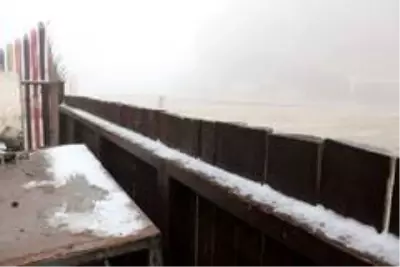 Bolu Kartalkaya'ya yılın ilk karı düştü Bolu Kartalkaya'ya yılın ilk karı düştü