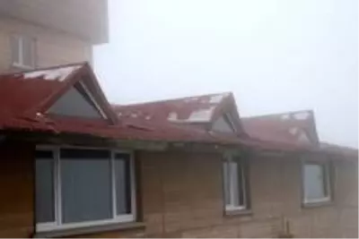 Bolu Kartalkaya'ya yılın ilk karı düştü Bolu Kartalkaya'ya yılın ilk karı düştü