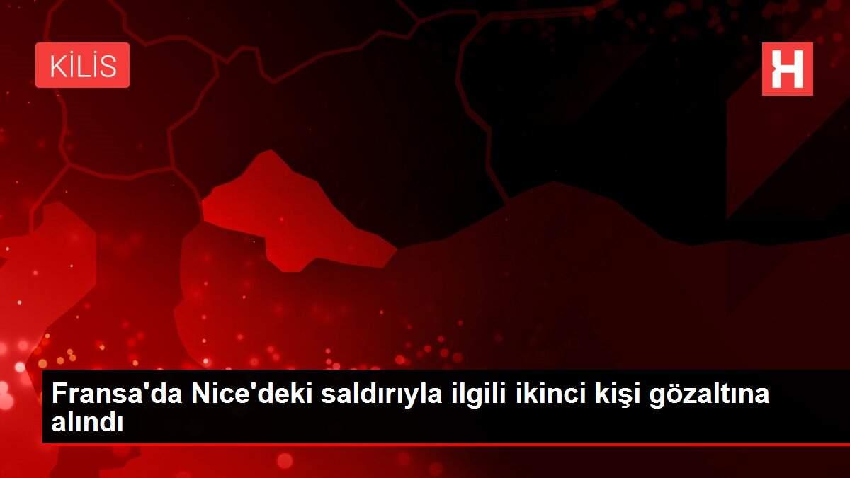 Fransa'da Nice'deki saldırıyla ilgili ikinci kişi gözaltına alındı Fransa'da Nice'deki saldırıyla ilgili ikinci kişi gözaltına alındı