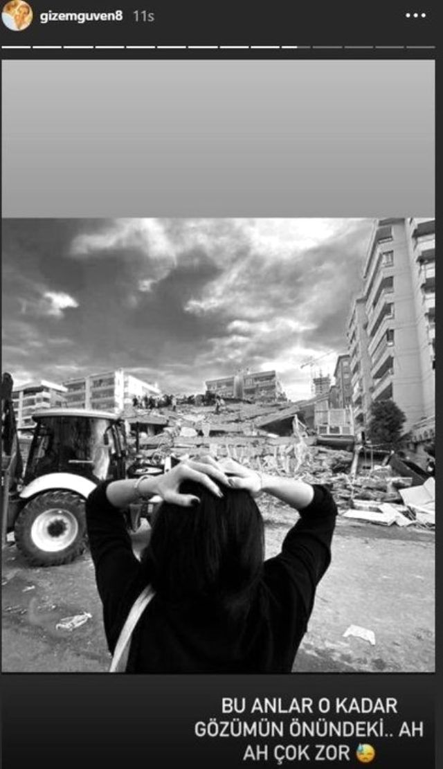 İzmir depremi yıllar öncesine götürdü! Gölcük depreminde enkazdan çıkarılan Gizem Güven'de duygusal paylaşım