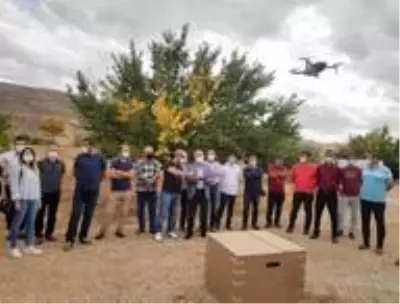 Malatya'lı çiftçilere pilot sertifikası Malatya'lı çiftçilere pilot sertifikası