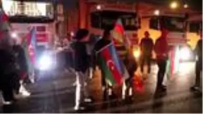 Türk Kızılaydan Azerbaycan'a 11 tır insani yardım Türk Kızılaydan Azerbaycan'a 11 tır insani yardım