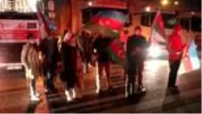 Türk Kızılaydan Azerbaycan'a 11 tır insani yardım Türk Kızılaydan Azerbaycan'a 11 tır insani yardım