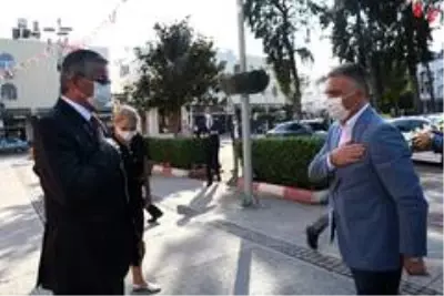 Vali Yazıcı Kemer'de incelemelerde bulundu Vali Yazıcı Kemer'de incelemelerde bulundu