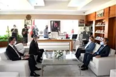 Vali Yazıcı Kemer'de incelemelerde bulundu Vali Yazıcı Kemer'de incelemelerde bulundu