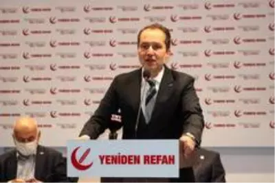 Yeniden Refah Partisi Genel Başkanı Erbakan: 'Milletimizin başı sağ olsun' Yeniden Refah Partisi Genel Başkanı Erbakan: 'Milletimizin başı sağ olsun'