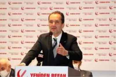 Yeniden Refah Partisi Genel Başkanı Erbakan: 'Milletimizin başı sağ olsun' Yeniden Refah Partisi Genel Başkanı Erbakan: 'Milletimizin başı sağ olsun'