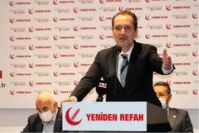 Yeniden Refah Partisi Genel Başkanı Erbakan: 'Milletimizin başı sağ olsun' Yeniden Refah Partisi Genel Başkanı Erbakan: 'Milletimizin başı sağ olsun'