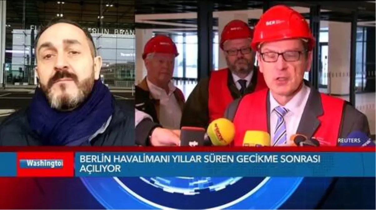 Berlin Havalimanı Yıllar Süren Gecikme Sonrasında Açılıyor