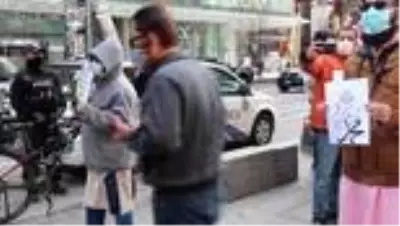 Son dakika haberi! Kanadalı Müslümanlar Fransa ve Macron'un İslam karşıtlığını protesto etti Son dakika haberi! Kanadalı Müslümanlar Fransa ve Macron'un İslam karşıtlığını protesto etti
