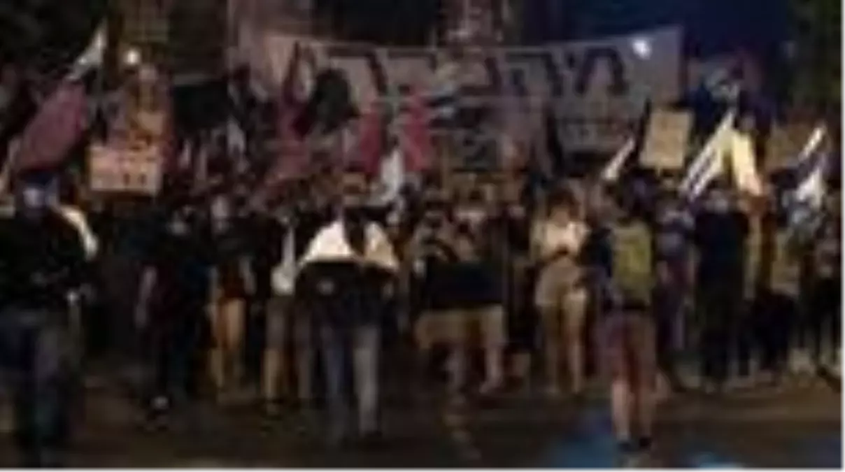 Kudüs'te Netanyahu karşıtı gösteri