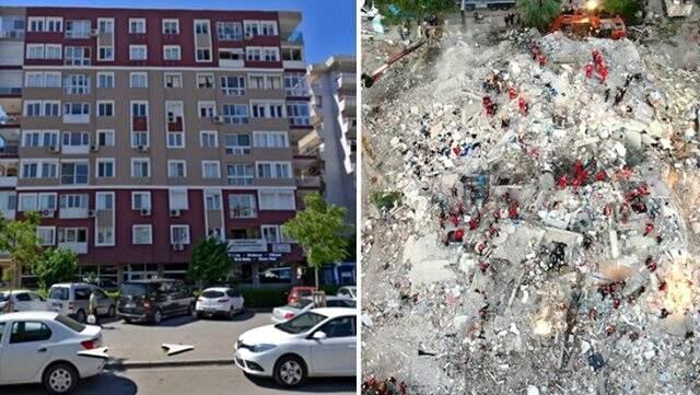 Rıza Bey Apartmanı enkazındaki arama kurtarma çalışmasına, yanındaki binanın çökme tehlikesi nedeniyle ara verildi Rıza Bey Apartmanı enkazındaki arama kurtarma çalışmasına, yanındaki binanın çökme tehlikesi nedeniyle ara verildi