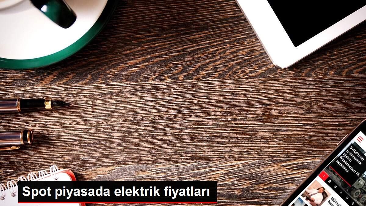 Spot piyasada elektrik fiyatları