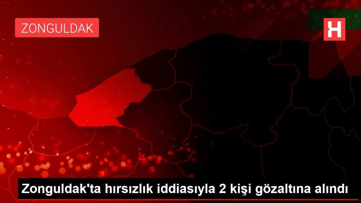 Zonguldak'ta hırsızlık iddiasıyla 2 kişi gözaltına alındı