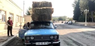 Azerbaycanlı çiftçiler ihtiyaçları için Ermenistan'ın vurduğu Terter'e geliyor