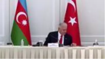 Binali Yıldırım, Azerbaycan temaslarını değerlendirdi - BAKÜ Binali Yıldırım, Azerbaycan temaslarını değerlendirdi - BAKÜ