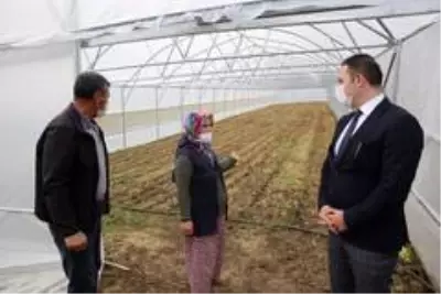 Büyükşehirden sera desteği