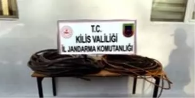 Kablo hırsızları yakalandı Kablo hırsızları yakalandı