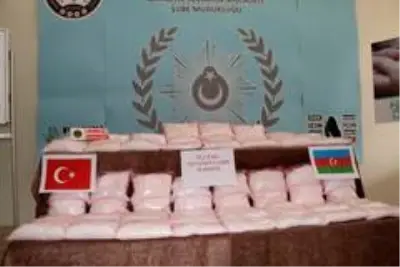 Piyasa değeri 10 milyon TL olan uyuşturucu ele geçirildi
