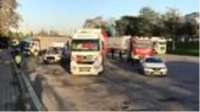 Tankerin kapağını açınca kokudan etkilenen sürücü baygınlık geçirdi Tankerin kapağını açınca kokudan etkilenen sürücü baygınlık geçirdi