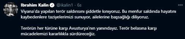 7 ölü, 15 yaralı! Viyana'da sinagog yakınlarındaki terör saldırısı sonrasında Türkiye'den kınama geldi