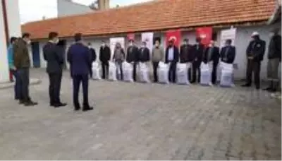 Aslanapa'da çiftçilere Aslanapa'da çiftçilere
