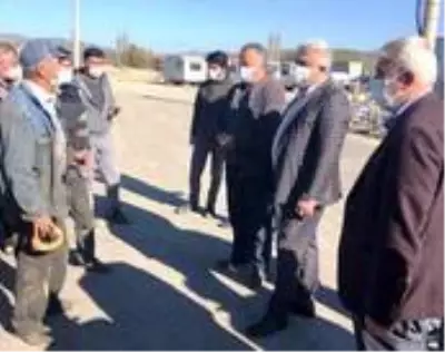 Başkan Çalışkan, sanayi esnafının sorunlarını dinledi Başkan Çalışkan, sanayi esnafının sorunlarını dinledi