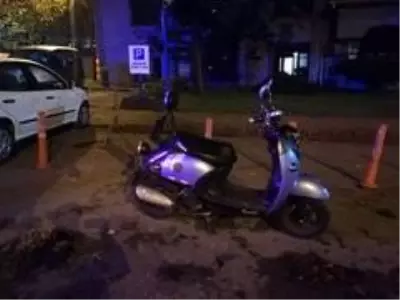 Genç kızların motosiklet macerası hastanede bitti