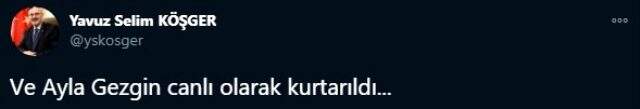 İzmir'de 91 saat sonra enkaz altından çıkartılan 4 yaşındaki Ayla'nın ilk görüntüsü