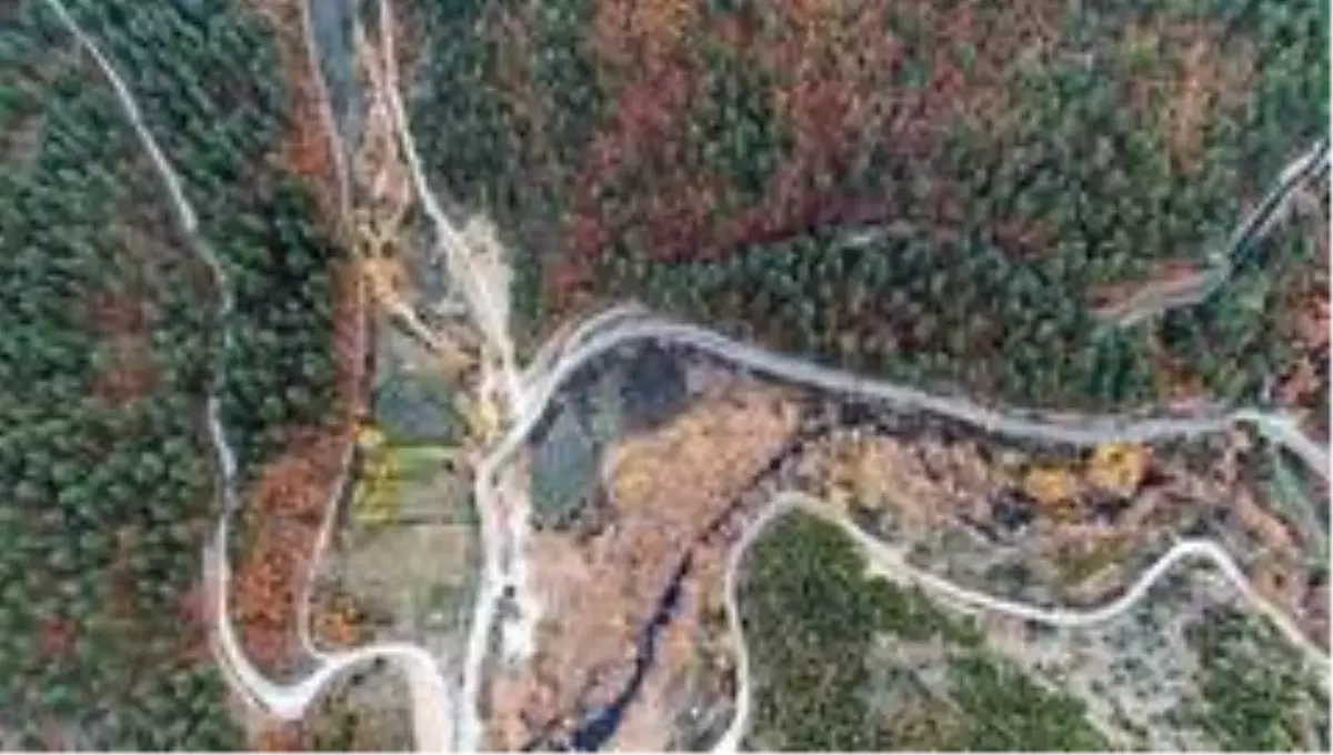 Kahramanmaraş'ta kartpostallık sonbahar