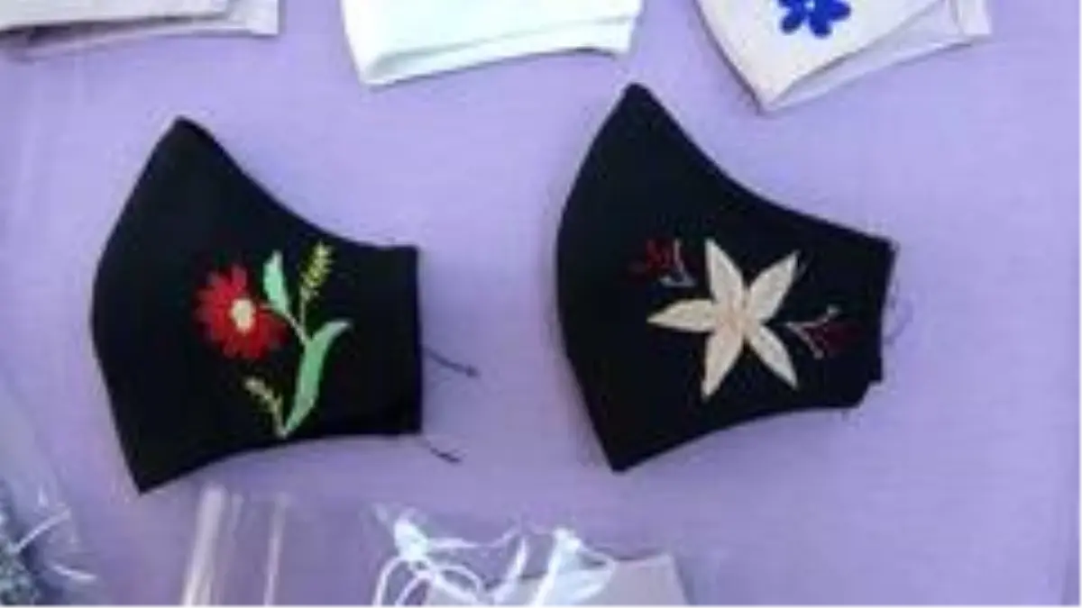 Pandemi sürecinde maske üretimi kursiyerlere gelir kaynağı oldu