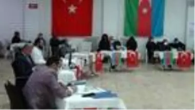 Simav'da yaşayan Azerbaycanlı kadınlardan Ermenistan protestosu Simav'da yaşayan Azerbaycanlı kadınlardan Ermenistan protestosu