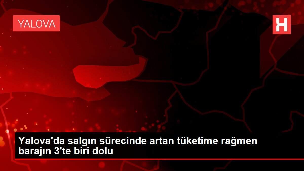 Son dakika haber... Yalova'da salgın sürecinde artan tüketime rağmen barajın 3'te biri dolu Son dakika haber... Yalova'da salgın sürecinde artan tüketime rağmen barajın 3'te biri dolu