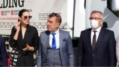 Antalya'dan Bayır Bucak Türkmenlerine yardım tırı