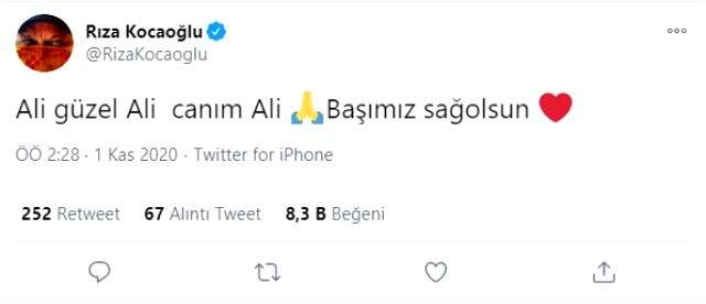 Depremde hayatını kaybeden Göztepe taraftarı Ali Çağın Kaygusuz'un nişanlısından duygu yüklü paylaşım