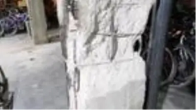 Edirne'de kolonları zarar gören bina yıkılacak Edirne'de kolonları zarar gören bina yıkılacak