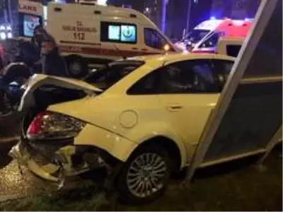 Alkollü sürücü kazaya yol açtı: 1'i ağır 3 yaralı