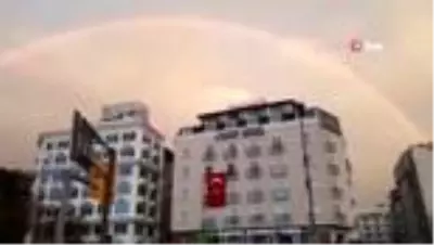 İstanbul'da yağmur sonrası gökkuşağı İstanbul'da yağmur sonrası gökkuşağı