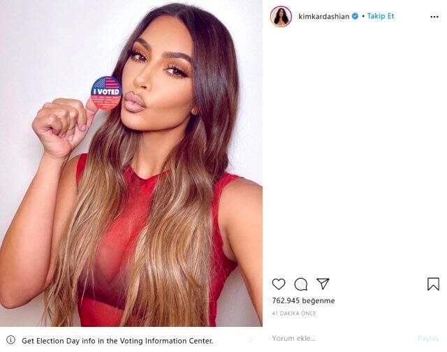 Kırmızı Trump, mavi Biden! Dünyaca ünlü isimler oylarının renklerini belli etti