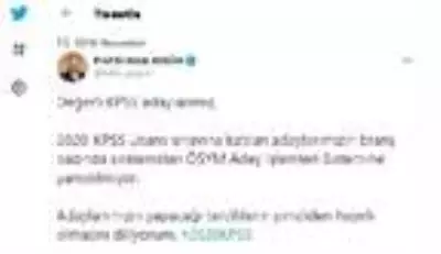 2020 KPSS branş bazında sıralamalar açıklandı 2020 KPSS branş bazında sıralamalar açıklandı