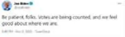 ABD başkan aday Joe Biden'dan destekçilerine 'Sabırlı olun' çağrısı