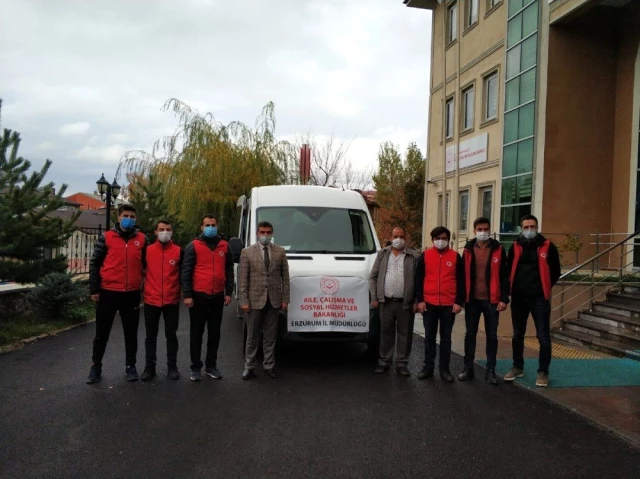 Erzurum'dan deprem bölgesi İzmir'e psikososyal destek