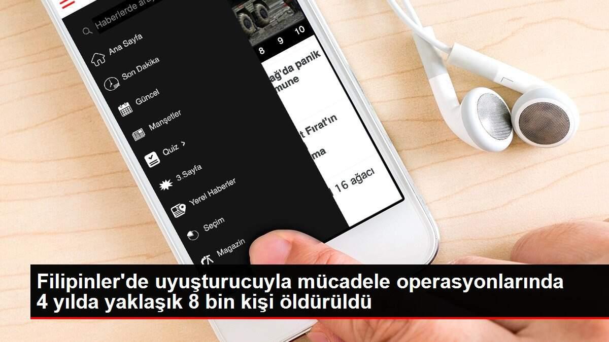 Son dakika haber... Filipinler'de uyuşturucuyla mücadele operasyonlarında 4 yılda yaklaşık 8 bin kişi öldürüldü Son dakika haber... Filipinler'de uyuşturucuyla mücadele operasyonlarında 4 yılda yaklaşık 8 bin kişi öldürüldü