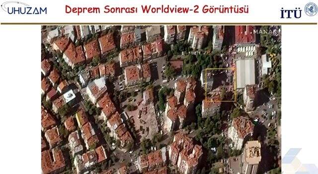 İzmir depreminin yol açtığı yıkım uzaydan görüntülendi