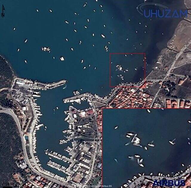 İzmir depreminin yol açtığı yıkım uzaydan görüntülendi
